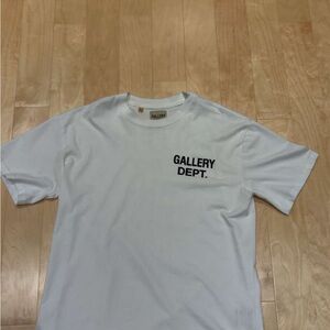 Gallery Dept White Short Sleeve Tee